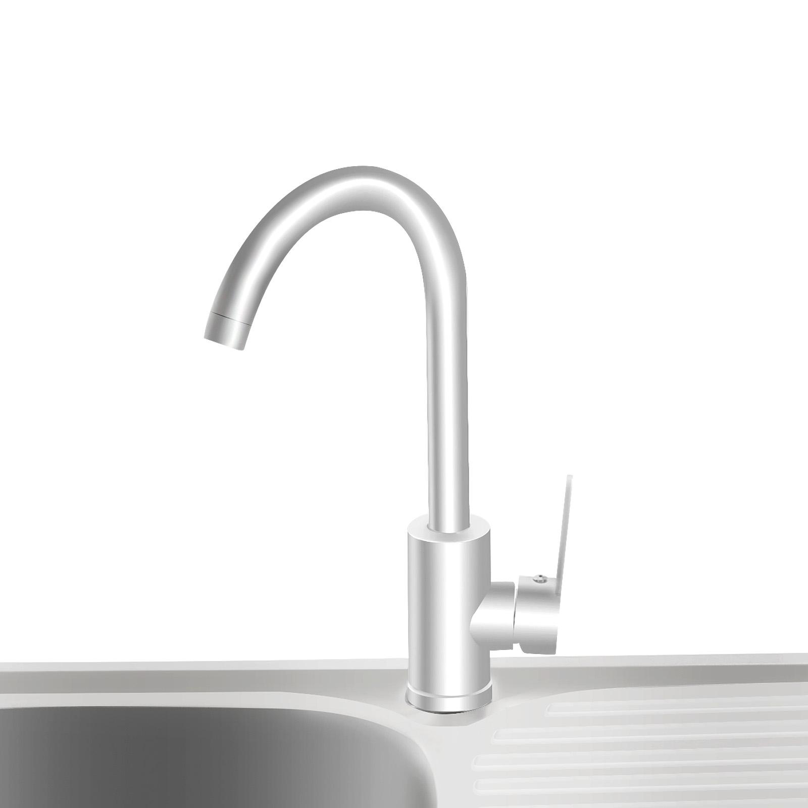 Freestanding Single Bowl Stainless Steel Sink with 360° Swivel Faucet & Bottom Storage Shelf, 13.7x12.2x5.12 Inch Large Basin, 66 lbs Load Capacity, for Kitchen Laundry Room Bar Outdoor Food Truck Freestanding Single Bowl Stainless Steel Sink with 360° Swivel Faucet & Bottom Storage Shelf, 13.7x12.2x5.12 Inch Large Basin, 66 lbs Load Capacity, for Kitchen Laundry Room Bar Outdoor Food Truck