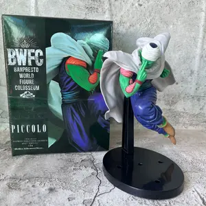 Dragon Ball Super Warrior Transmission Buildable Figure, Piccolo, Son Goku Hair, Boxed Collectible Figurine, Anime Statue