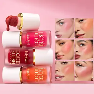 Long Lasting Liquid Blush, 1 Count Natural Look Blush for Daily Makeup, Lightweight Blush, Soft Color Shadow, Suitable for All Skins, Cosmetic