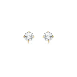 Kasa Karly - MID SIZE STUD - Sparkly, Quiet Luxury, Featherweight Designed to be durable with 18k Gold filled material