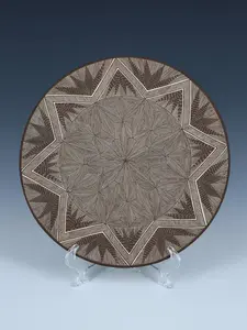 Hand Made Acoma Pueblo Pottery Plate