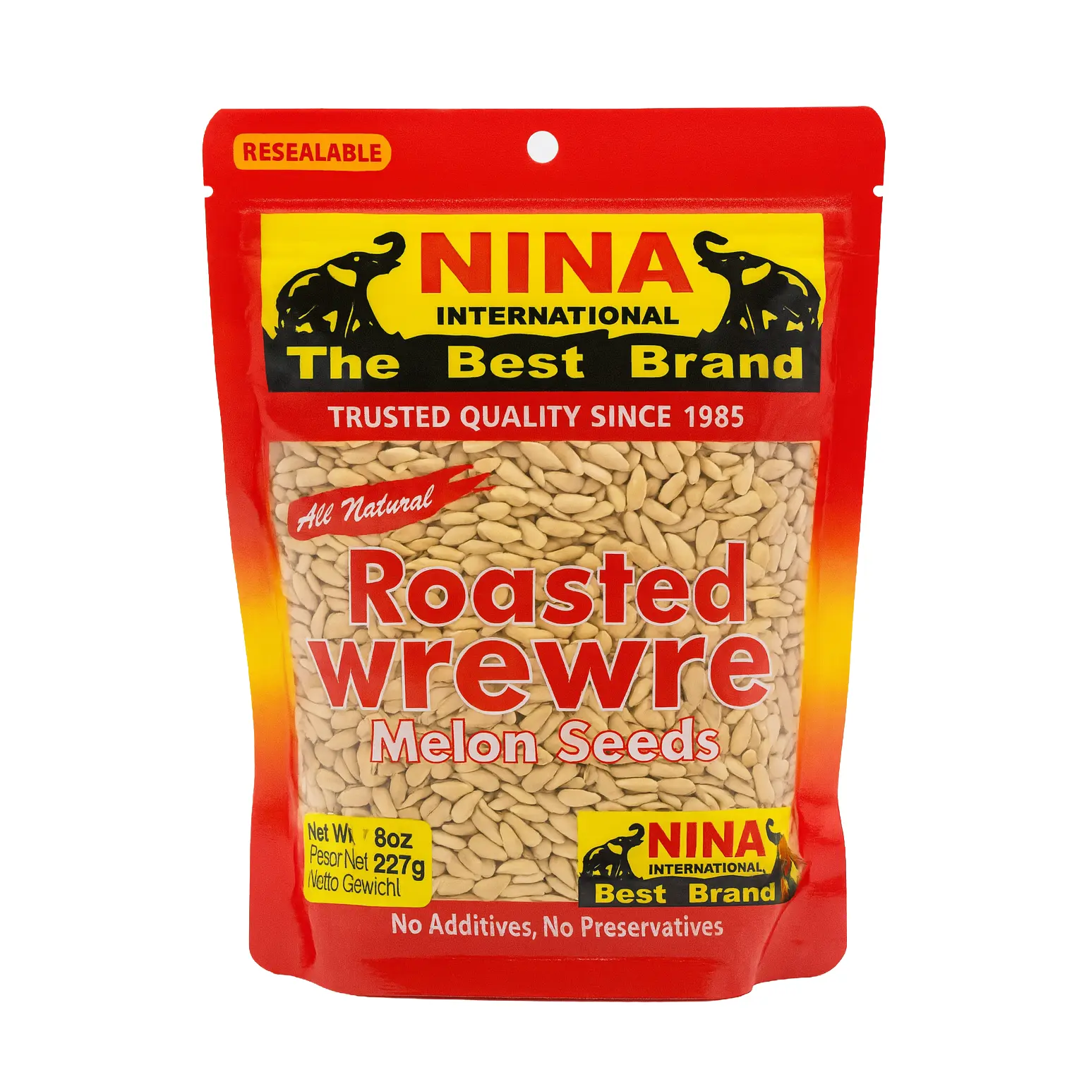 Roasted Wrewre, Melon Seeds (Egusi, Njangsa, Pistache, Goussi, Agushi)