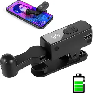 2026 Upgraded Auto Clicker, Cordless Rechargeable Phone Auto Tapper with Built-in Battery, Portable Finger Simulation Continuous Clicker for Live Streaming Likes, Mobile Gaming & Online Shopping, Black