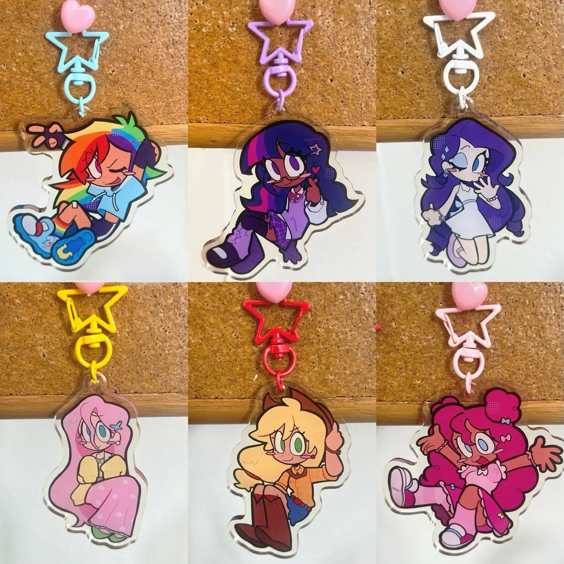 MLP Acrylic Keychain | 3" Double-Sided Charm