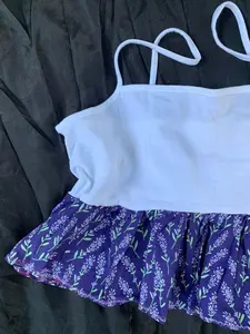Lavender Babydoll Tank - Spaghetti Strap Eco-Friendly Extra Large Size Stretchy Fabric Wild Fable Style