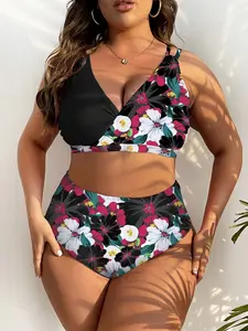 Targeted Color Printed Bikini Separated Set