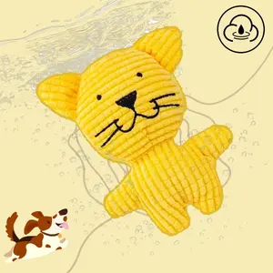 Lion Puppy Teething Toy, Interactive Sound Animal Doll, Energy-Consuming Comfort for Puppies, Self-Amusement Dog Toy