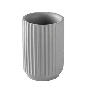 Concrete Grey Toothbrush Holder