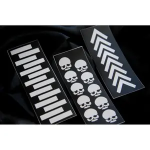 Makeup Stencil, Sticker Stencil, Skull Stencil