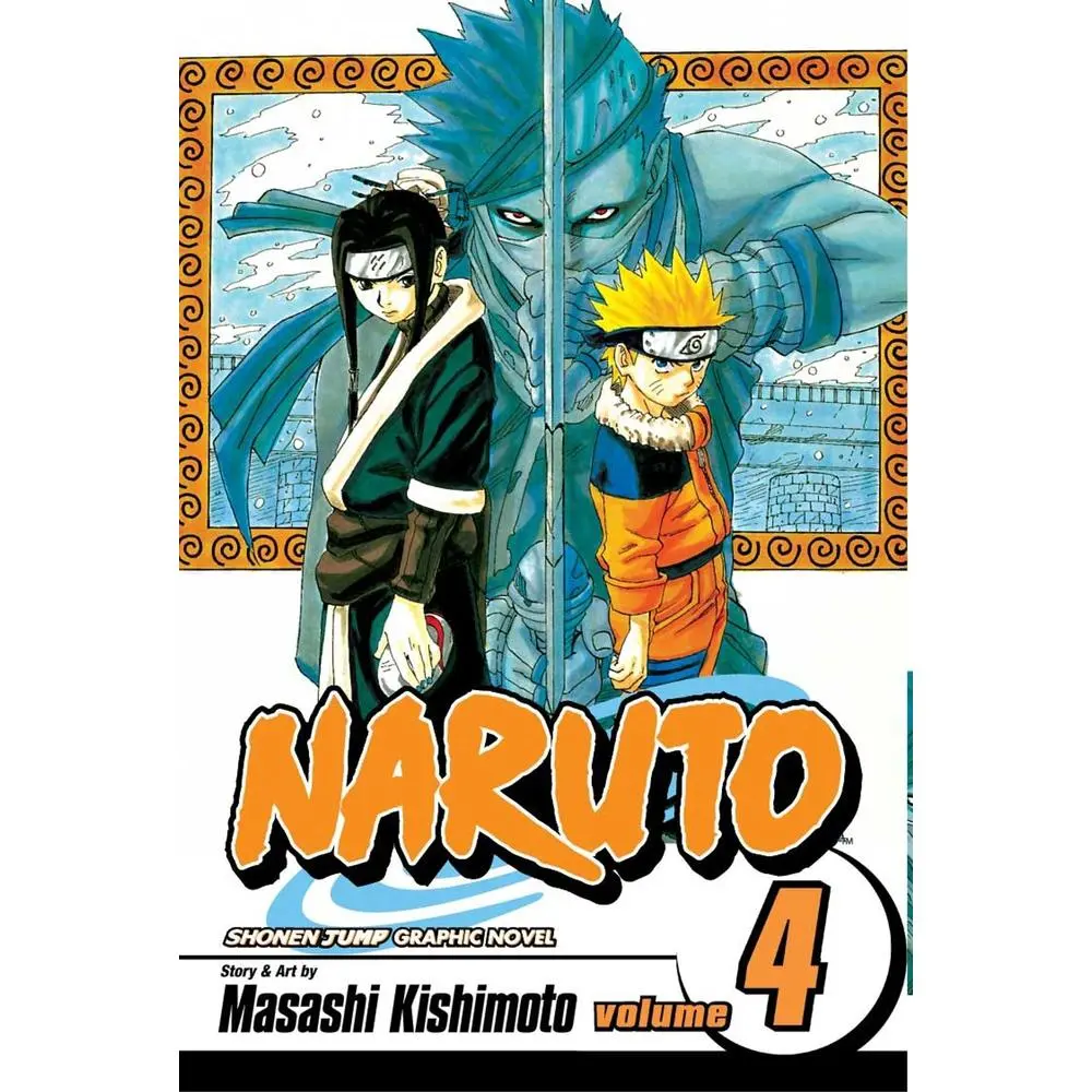 USED Book - Naruto, Vol. 4: Hero's Bridge by Kishimoto, Masashi (Paperback) - english