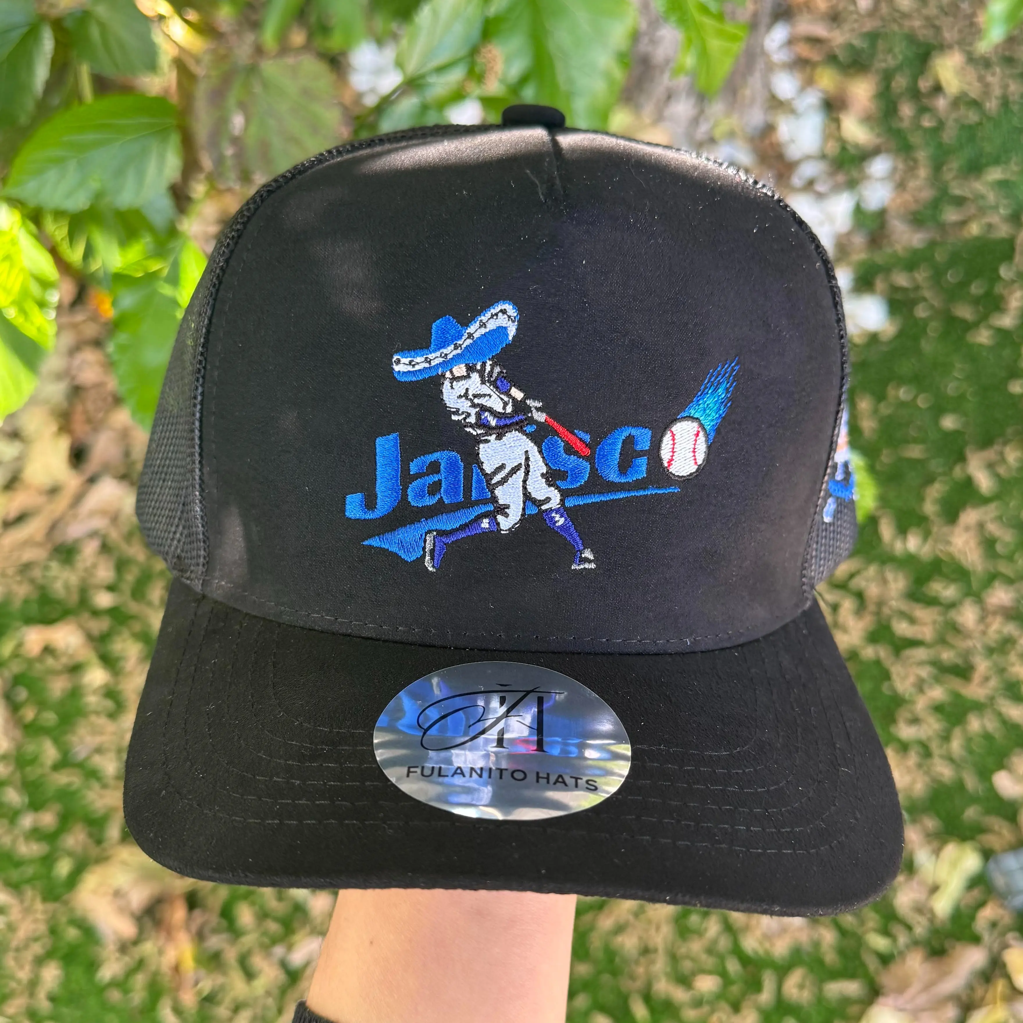 "Los Charros de Jalisco" Hat (Black)