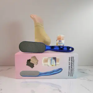 The Thai Lyfe Foot File- Exfoliates Callused Feet with Advanced Nano-Glass Technology, Non-Slip & Ergonomic Handle for Baby Soft Feet in minutes! Waterproof and easy to clean. Original premium packaging perfect for gifting.