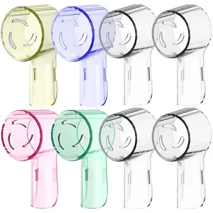 Portable Toothbrush Head Protective Cover, Toothbrush Protector, 4 Counts Dustproof Toothbrush Head Cover with Vent Hole & Fixed Clasp, Personal Care Accessories for Home Travel, Christmas, Fall, Ideal Winter Gift