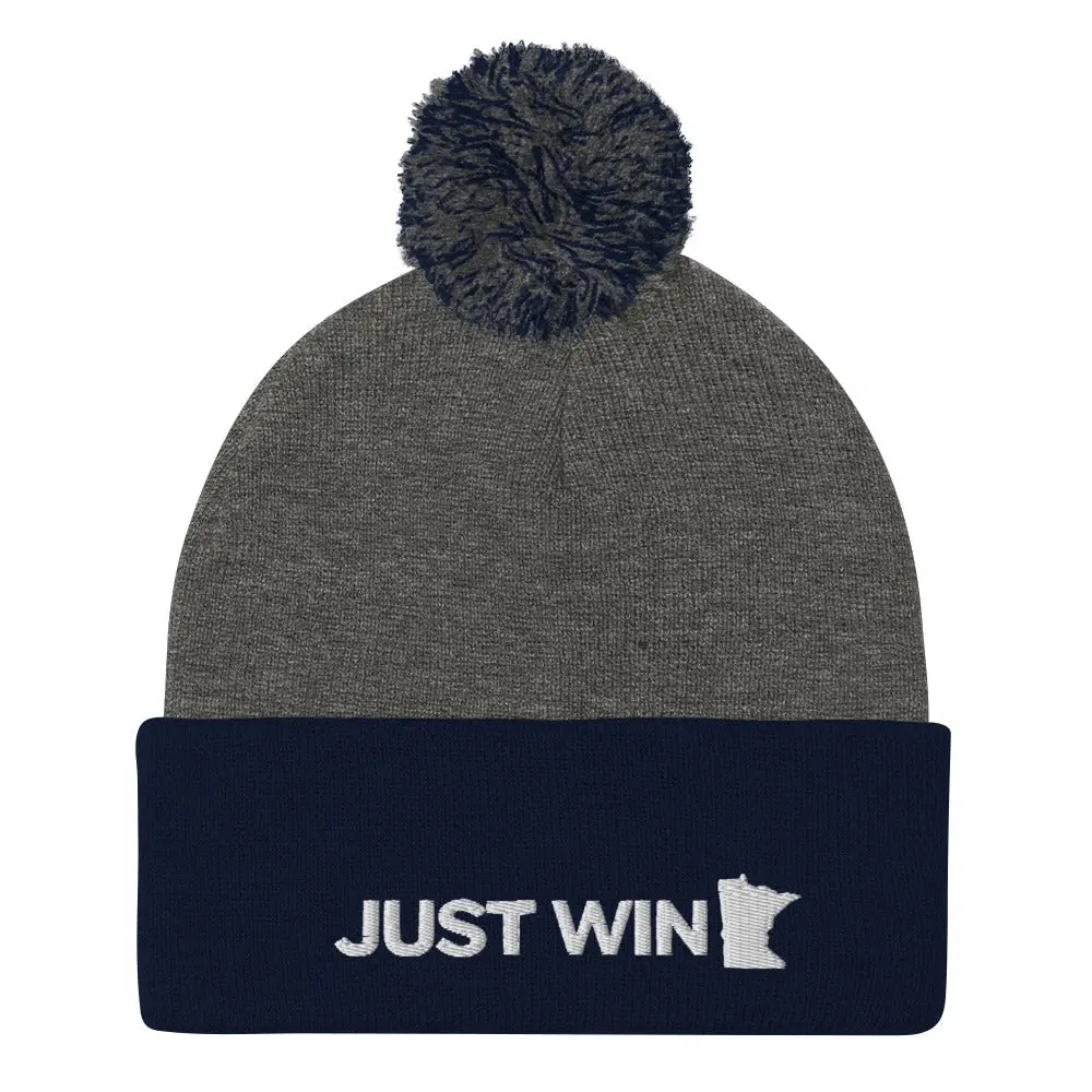 Just Win Pom Stocking Hat