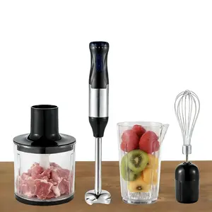4-in-1 Handheld Blender | Multifunctional Food Processor for Home | All-in-1 Portable Blender | Mix, Grind, Chop & Blend Effortlessly