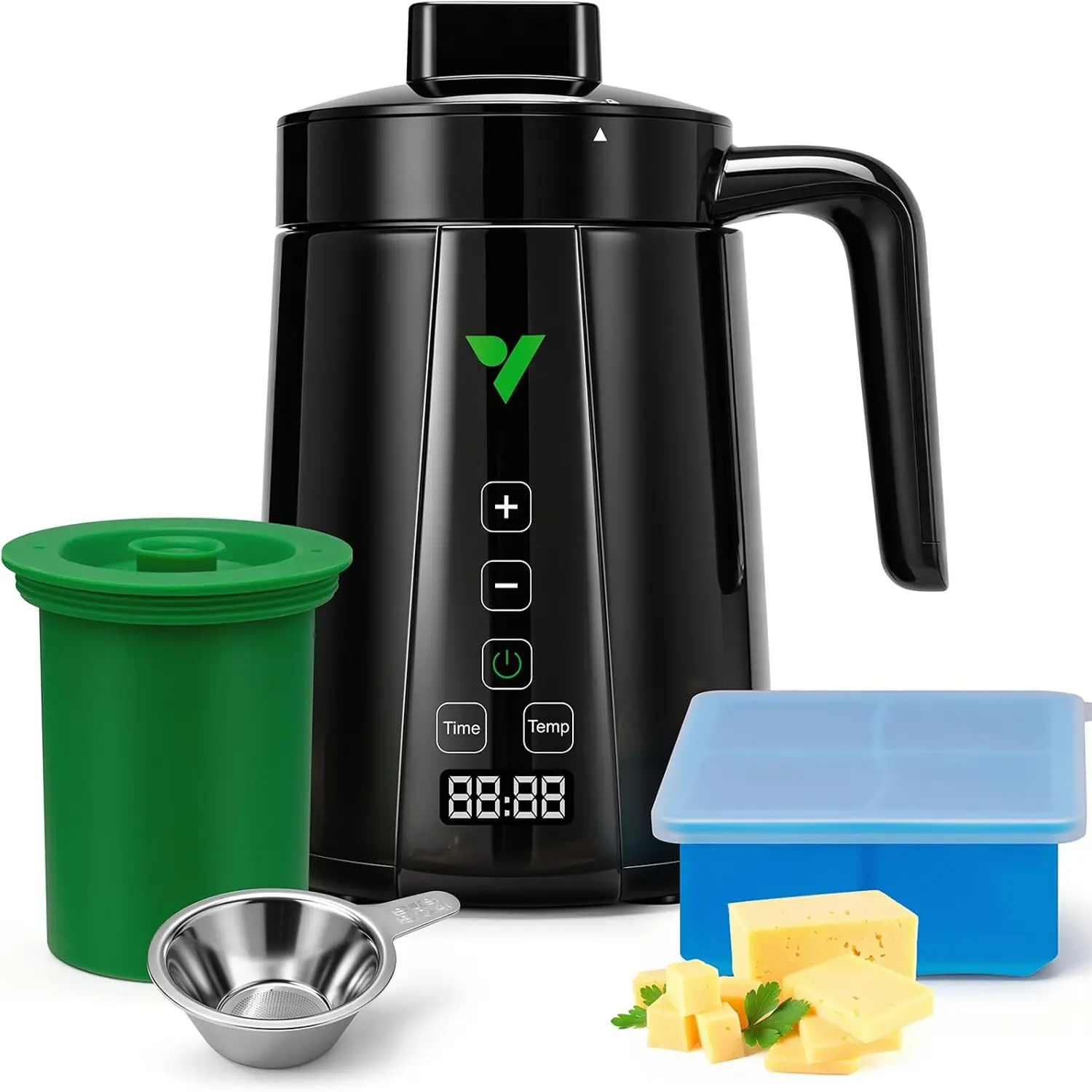 VIVOSUN Herbal Butter Maker, Small Batch 2-in-1 Decarb & Infuse Machine