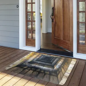 3D Stone Print Doormat Non Slip Absorbent Indoor Outdoor Mat for Entryway Porch Bathroom Kitchen Floor Rug Home Decor