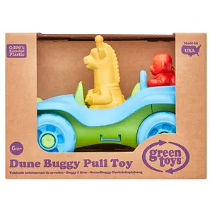 Green Toys Dune Buggy Pull Toy - Blue