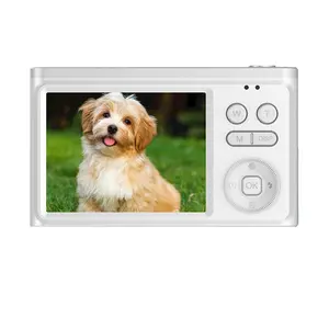48MP 4K Face Detection Digital Camera, 16X Zoom Rechargeable Pocket Cinema Digital Compact Video Camera, Portable Camera for High Quality Shooting