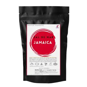 Alebrixes - Sea Salt & Hibiscus 7.9 Oz (225 G) | Baja Salt Mix |Premium Quality Mexican Seasoning | Sazonador Mexicano de Sal de Mar y Jamaica | 100% Natural - Imported from Mexico