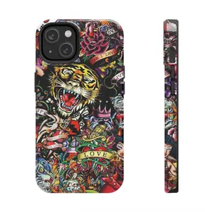 Vintage Tiger Artistic Phone Case, Japanese-Inspired Tiger Design, Traditional Art Phone Case for Samsung s24 ultra and iPhone 17, 16, 15, 14, 13, 12, 11 Pro Max, X, XR, XS Max, 8, And 7 Plus,screen protector,fidgets,toy Compatible with Samsung Galaxy S25