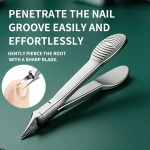 High-End Premium Long Handle Nail Clipper, Eagle Beak Claw, Cuticle Nipper, Sharp Tip, Portable Home Pedicure Manicure Tool, Nail Care Tool