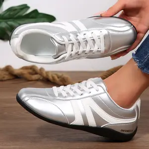 Women's Classic Fasion Sneakers Comfortable Causual Lace-Up Walking Shoes Women's Trendy Non-Slip Shoes