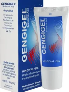 Gengigel Hyaluronic Acid Oral Gel for Mouth & Gum Discomfort (20ml), Soothes Irritation, Promotes Natural Healing & Protects Delicate Oral Tissue, No Paraben or SLS, Vegan & Kosher