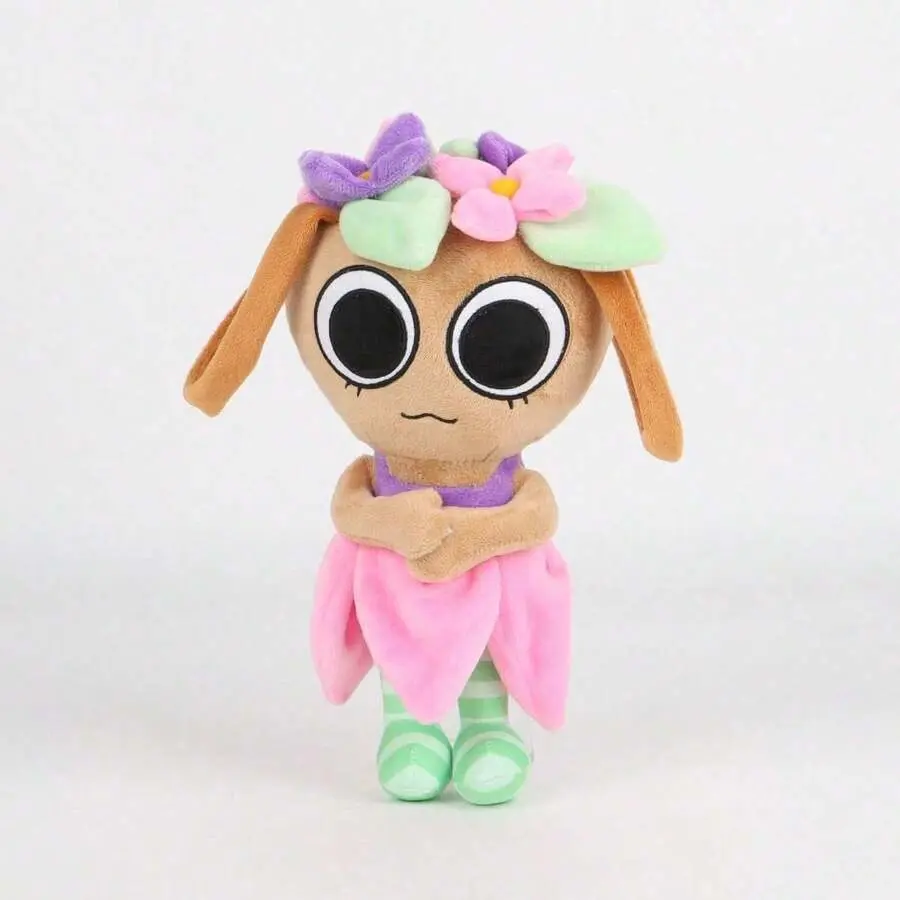 Dandy's World Designer Collaboration Plush Doll - Artistic Collection Level Doll Set, Christmas Party Decoration/Thanksgiving Warm Gift, High Quality Suede Material With Abstract Design, Youth Social Sharing Item