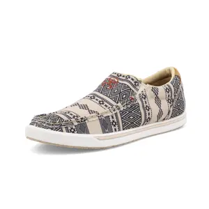 Twisted X: Women's Hooey Taupe & Black Slip-On Loper