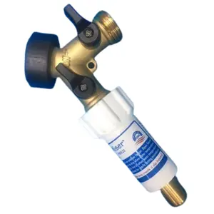 Freeze Miser® & 2-Way Y Valve Shut-Off ¾ Inch Brass Hose Connector