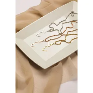 Dream "Hulm" Arabic Calligraphy Pendant Necklace