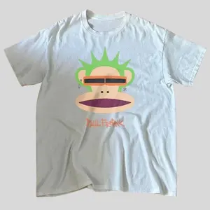 Retro Paul Frank Julius Monkey y2k Unisex Graphic Tee, Vintage 2000s style