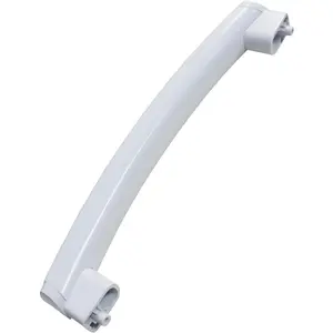 WB15X10278 Microwave Door Handle Support Replacement AP5790517 Compatible with Hotpoint GE Microwave Handle Replaces 3025557 AP5790517 PS8754175 EAP8754175 (Include Support White)