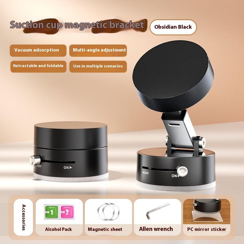 Foldable Magnetic Vacuum Car Phone Holder Foldable Suction Cup With Suction Cup Hands-Free Navigation For Smart Phone Foldable Magnetic Vacuum Car Phone Holder Foldable Suction Cup With Suction Cup Hands-Free Navigation For Smart Phone