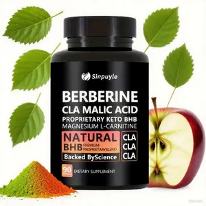 Sinpuyle Maximum Strength Keto BHB: 20-in-1 Berberine-CLA Complex