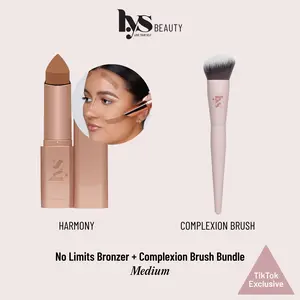 LYS Beauty Bronzer/Contour Stick Complexion Brush Bundle