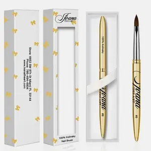 100% Kolinsky Brushes #8