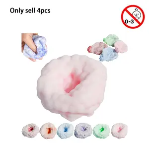 4PCS: Crunchy, Moldable Stress Relief Balls — Beaded Squeeze Toys. Each squeeze delivers a satisfying, sand-filled sensation: soft, highly elastic, and durable—specifically designed to help relieve tension.