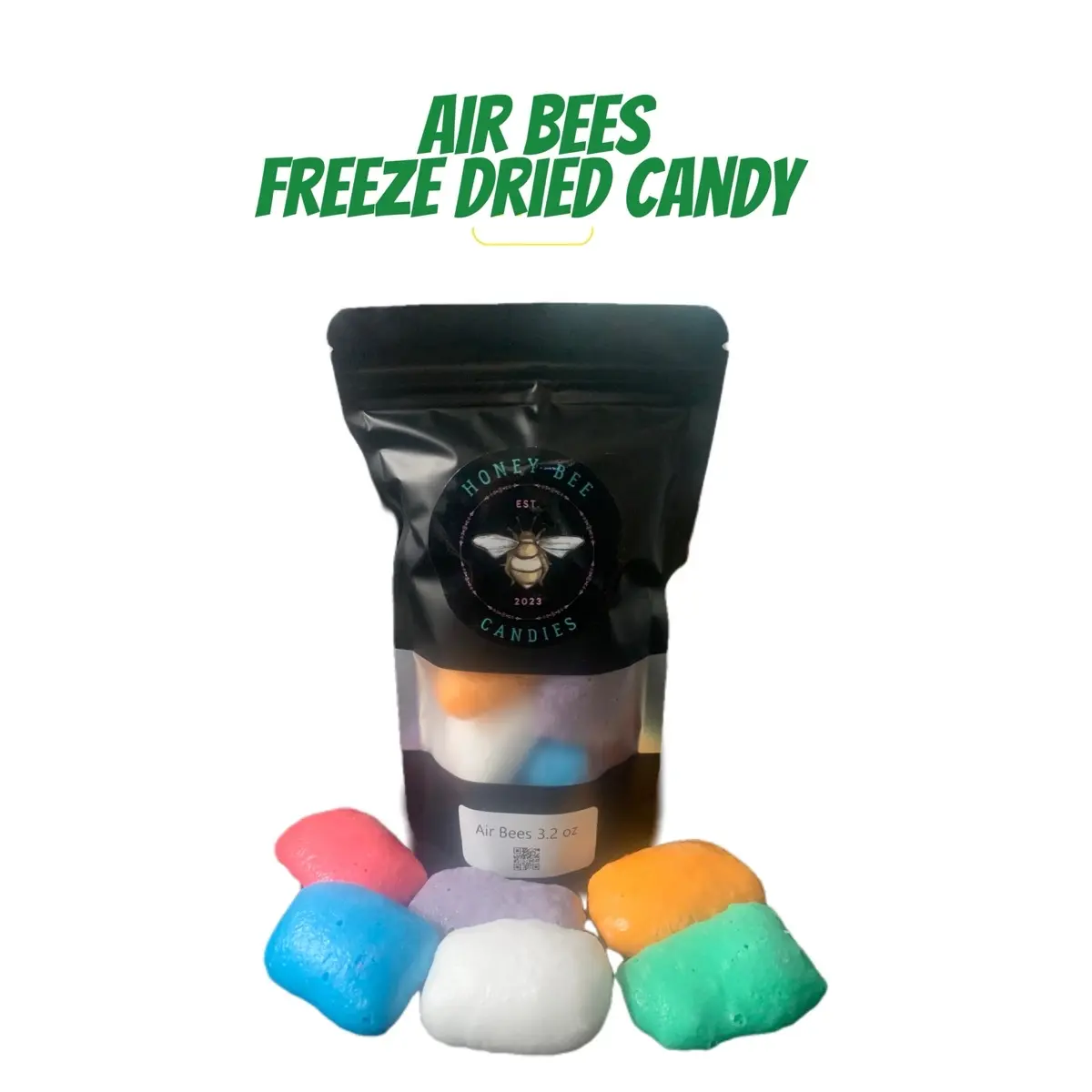 Freeze Dried Air Head Honey Bee Sweet Snack Freeze Dried Air Head Honey Bee Sweet Snack