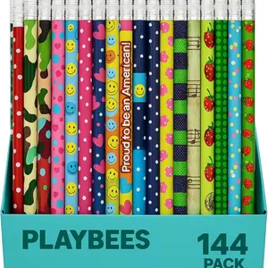 Premium HB #2 Pencils – Pre-Sharpened Wood Pencils for Writing, Drawing & School – Break-Resistant Graphite, Comfortable Grip – Bulk Pack for Office, Classroom & Home Use