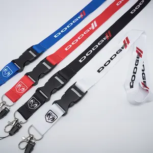 Creative Gift Car Lanyard Necklace Strap Chain for Dodge Durango RAM 1500 Charger Caliber Journey Demon Nitro Challenger Accessory