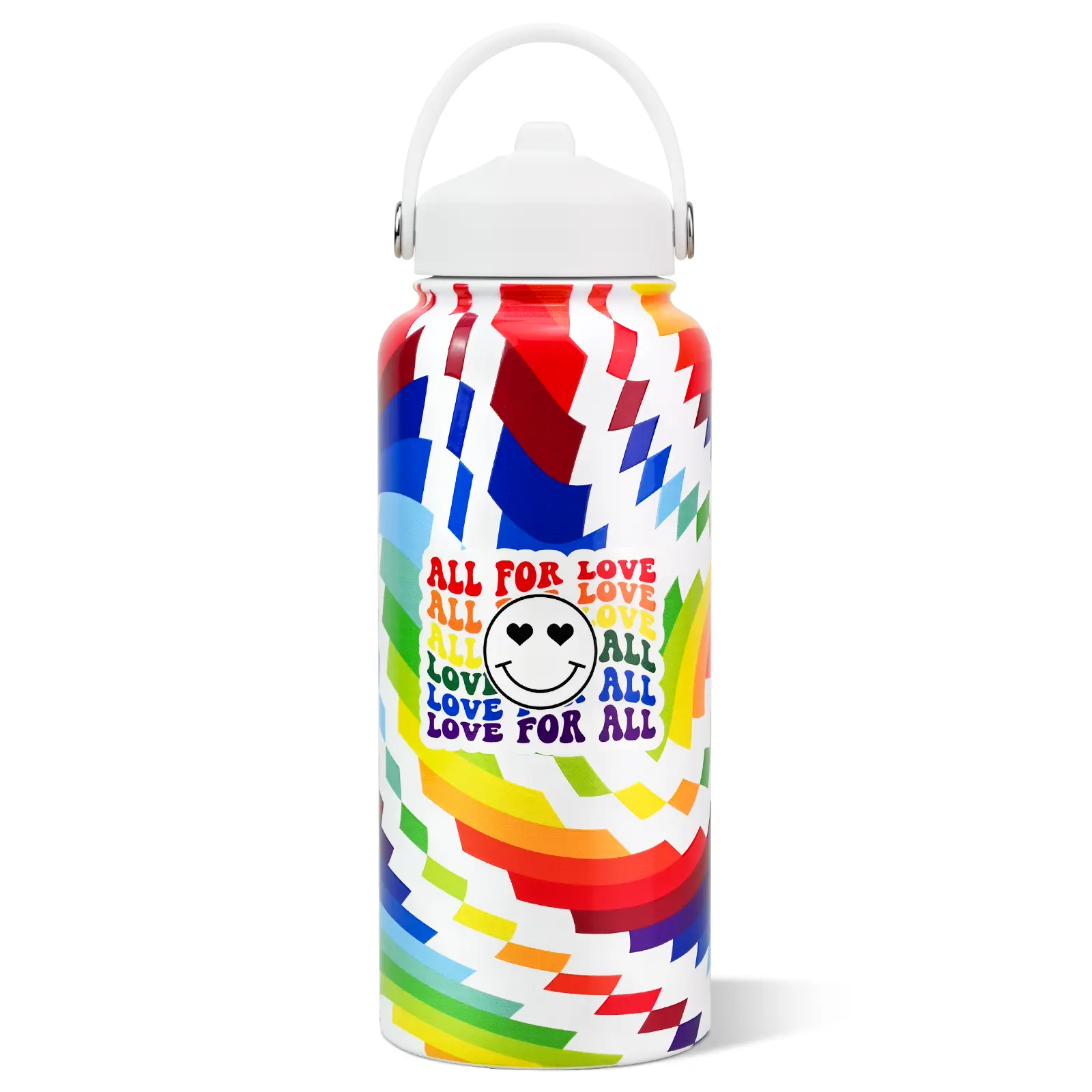 32oz Rainbow Love