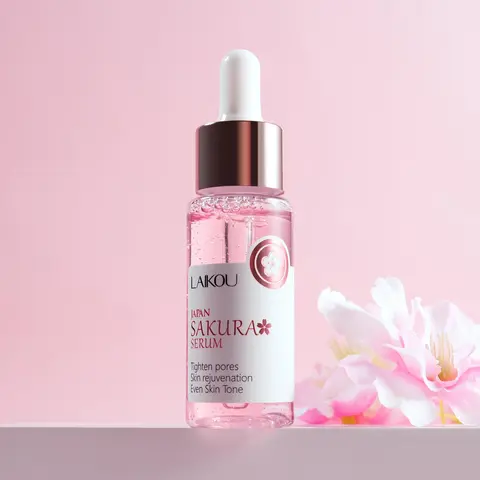 30ml Sakura Extract Facial Serum, Intensive Comfort Deep Moisture, Hydrating, Moisturizing, Nourishing & Hydrate Serum, Rejuvenating Skin Rejuvenation Radiant Facial Moisturizer Essence, Skincare Products, Skin Radiance