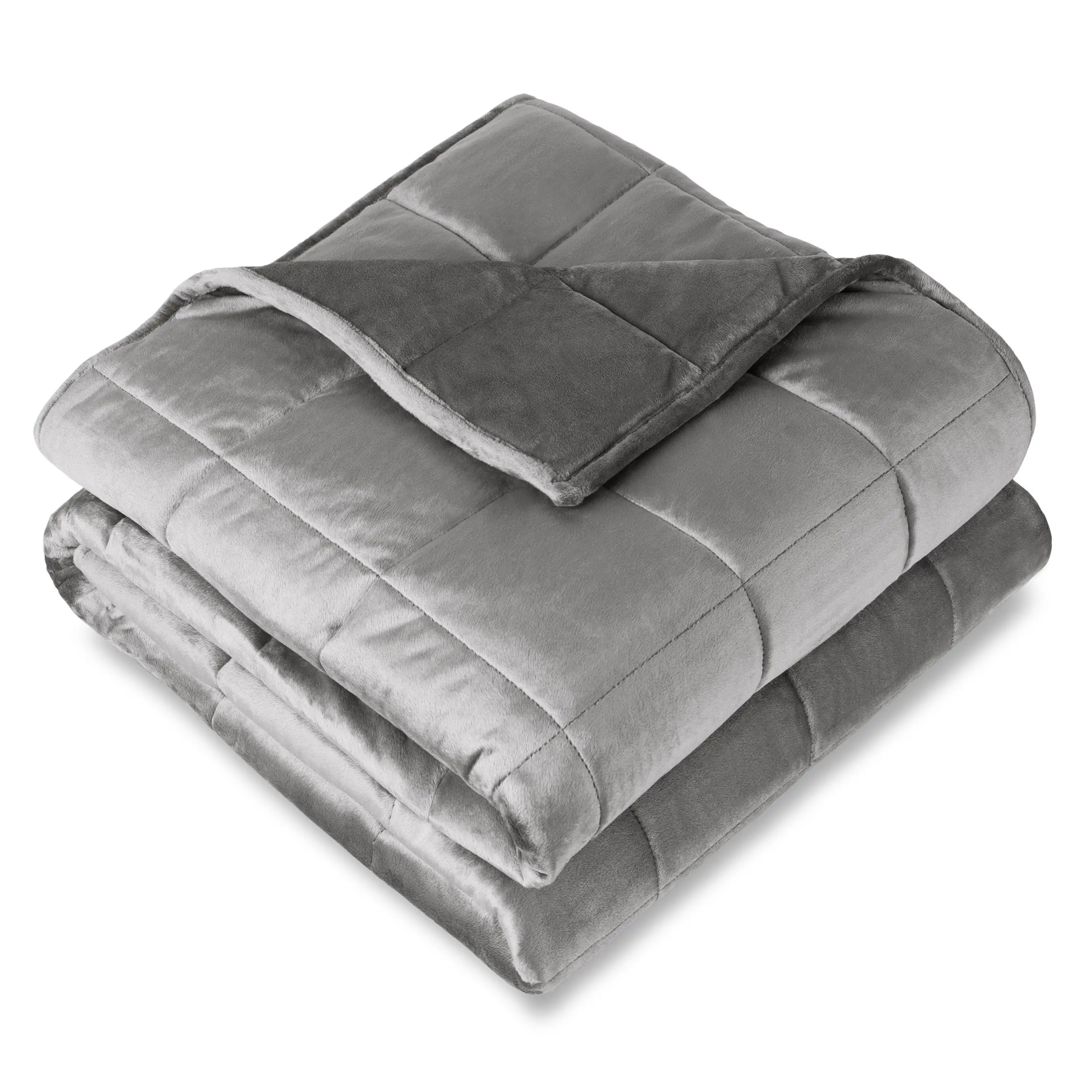 Bare Home Traditional Minky Thick Warm Weighted Blanket - Fluffy Fleece Sleep Aid Device Bare Home Traditional Minky Thick Warm Weighted Blanket - Fluffy Fleece Sleep Aid Device