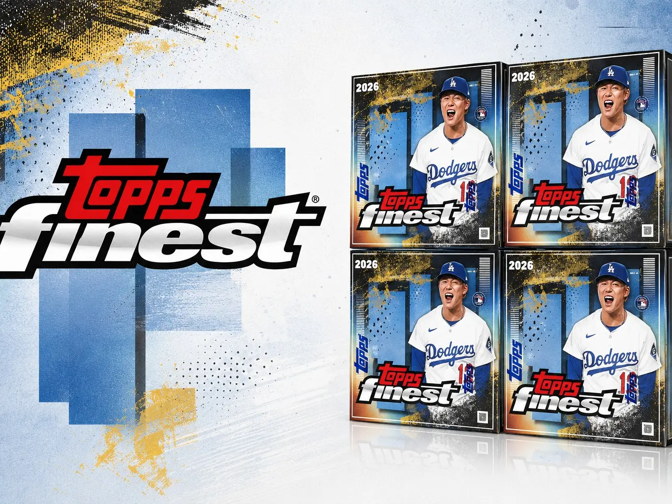 MLBB77 **NO Vet Base PYT 2026 Topps Finest Half CASE BREAK (4x Hobby Boxes)