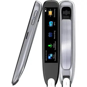 Translation Scanning Pen, 112 Language Translator Pen with 3.38 Inch  Scree, OCR Text to Speech Scanning Reading Pen, Portable Voice Translator Pen for Travel Learning and Reading Disabilities
