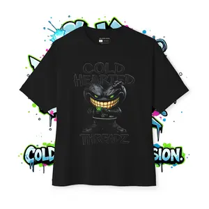 Cold Hearted Threadz CHT 6.8oz 100% Cotton Premium Custom Halftoned DTF T-shirt