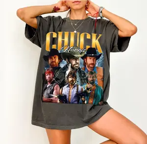 Chuck Norris Unisex Tee, Vintage Walker Texas Ranger Shirt, Western Series Cowboy