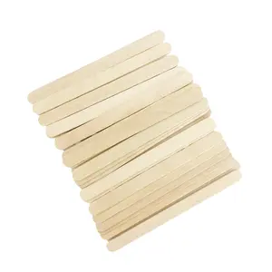 200pcs Eyebrow Wax Stick Applicator Set, Beauty Hair Removal Tool, Hair Removal Sticks, Wood Material, Betula Scientific Name, No Ca Prop 65 Warning